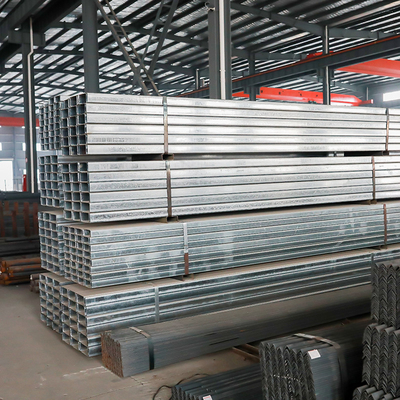 A992 ASTM जस्ती आयताकार स्टील पाइप SS400 हॉट डिप जस्ती स्क्वायर: